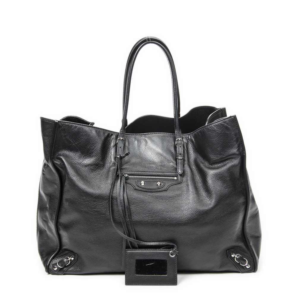 Balenciaga Large Papier A4 Zip Around Tote